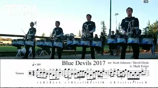 Blue Devils 2017 Tenor Feature - LEARN THE MUSIC [Sheet Music]