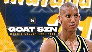 Reggie Miller In The 90s Was So Fun To Watch - Best 1994-95 Highlights | GOAT SZN