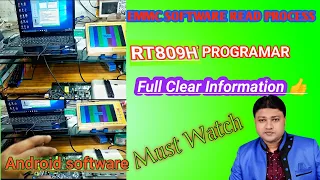 How to use RT809H Programmer|emmc data kaise nikale|emmc ic data recovery