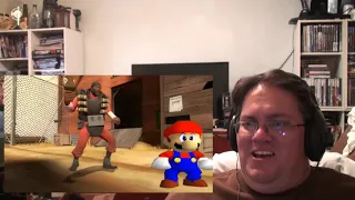 HE DID NOTHING WRONG! WHAT IF MARIO WAS IN TF2 REACTION (reupload)