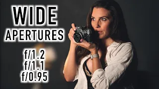 Super Wide Aperture Lenses... Are They Worth It? Pros and Cons. f1.2, f1.1... and Wider!