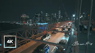 Soundscape of Brooklyn Bridge, New York Cityㅣ8 Hours of City Soundsㅣ4K Ambience