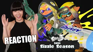 REACTION Sizzle Season 2024 for Splatoon 3