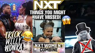 NO UNCLE HOWDY QR CODE! KIDNAPPING ON NXT! TRICK WILLY WONKA! WWE NXT THINGS YOU MIGHT HAVE MISSED!