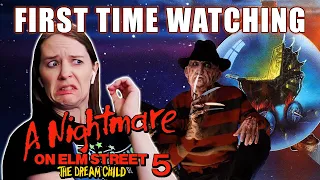 A Nightmare on Elm Street 5: The Dream Child (1989) | First Time Movie Reaction | This Is... WEIRD