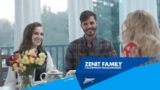 «Zenit Family» на «Зенит-ТВ»: Екатерина Смольникова в гостях у семьи Ерохиных