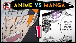 Naruto: Cuando el Manga DESTROZA al ANIME de NARUTO (Parte 1)