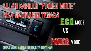 ECO mode vs POWER mode all new innova reborn,mana yang lebih baik.???