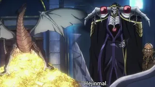 Ainz Kill Dragon Lord to Become Dragon King ~ Overlord Season 4 episode 7