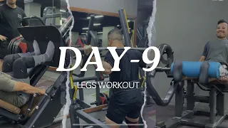 DAY-9 365 DAYS CHALLENGE | COMPLETE LEGS WORKOUT