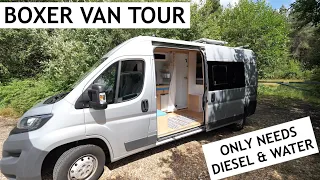 VAN TOUR! Peugeot Boxer Camper Van