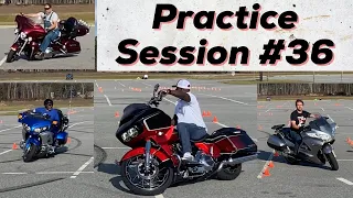 Practice Session #36 - Advanced Slow Speed Motorcycle Riding Skills