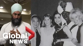 NDP leader Jagmeet Singh comments on Trudeau brownface photo from 2001