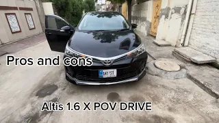 Toyota Corolla altis 1.6X | POV DRIVE | CAR ENTHUSIAST |