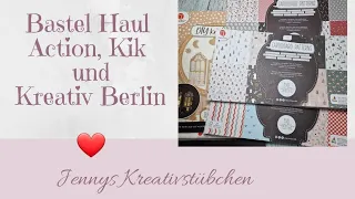 Bastel Haul - Action, KIK und Kreativ Berlin 😊