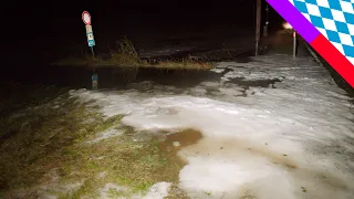 Hagelunwetter in Südbayern am 24.07.2021 - Kempten bis Murnau