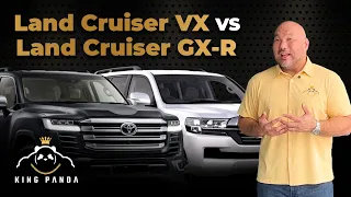 King Panda explains the Toyota Land Cruiser LC300 VX vs the LC300 GX-R