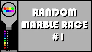 Random Marble Race #1 | The Tea
