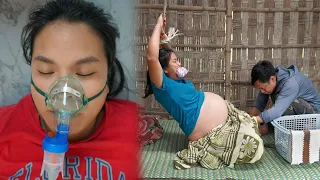 FULL VIDEO: The Pregnant Mother Has Severe Stomach Pain. See a Doctor. When will She Give Birth?