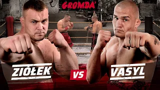 GROMDA 3: ZIÓŁEK vs VASYL. Pęknięta szczęka, krwawa i brutalna walka na gołe pięści. CAŁA WALKA