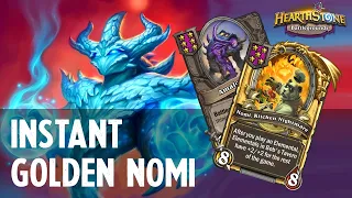 Chenvaala's INSTANT GOLDEN NOMI | Hearthstone Battlegrounds (19.2)