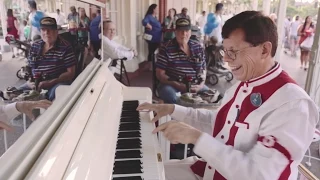 Magic Kingdom Moments - Walt Disney World's Ragtime Piano Player Jim Omohundro - It's a Small World