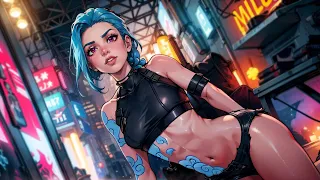 Cyberpunk 2077 | Jinx in Night City | Synthwave Music