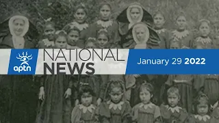 APTN National News January 29, 2022 – Suspected unmarked graves, Apartment fire