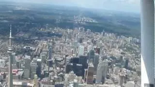 Over Flying the city of Toronto