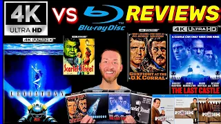 LEVIATHAN 4K, The Last Castle 4K UHD vs Blu Ray Reviews Gunfight at the OK Coral Scarlet Street MONK