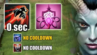 QOP No cooldown BLINK with Bad Juju | Dota 2 Ability draft