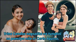 Trina Candza nagsalita na tungkol sa pamilya nila ni Carlo Aquino.