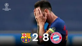 ملخص مباراة بايرن ميونخ و برشلونة 8-2 🔥Barcelona vs Bayern Munich 2-8 Highlights