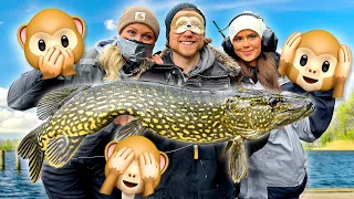 Can't See, Can't Hear, Can't Speak - FISHING CHALLENGE!