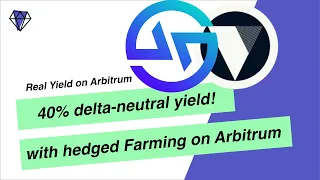 40% APR delta-neutral with GMX and Vesta finance on Arbitrum! Leveraged hedged GLP Farming