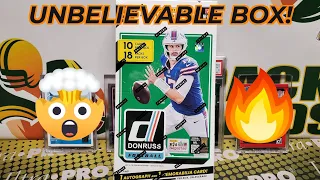 2022 Donruss Football Hobby Box Opening. Unbelievable Box!! 🔥