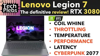 Lenovo Legion 7 16" review | The RTX 160W 3080 you can buy NOW! 5900HX