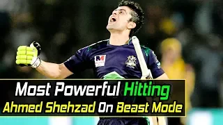 Most Aggressive Batting by Ahmed Shehzad In PSL History | KHI Kings vs Quetta Gladiators | PSl|M1G1