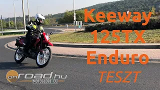 Keeway TX125 Enduro teszt: Az olcsó hús leve - Onroad.hu