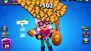 BELLE NONSTOP to 500 TROPHIES! Brawl Stars