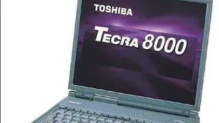 Toshiba Tecra 8000 - обзор ретроноутбука.