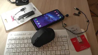 Смогу ли я подсоединить одновременно по usb клавиатуру, мышь, флешку, зарядку к Redmi Note 7 ?