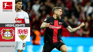 Bayer Leverkusen - VfB Stuttgart | 2:2 | Zusammenfassung | Bundesliga 2023-24 | leverkusen stuttgart