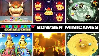 Mario Party Superstars - All Bowser Minigames