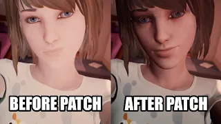 PATCH B BEFORE VS AFTER | Life is Strange Remastered