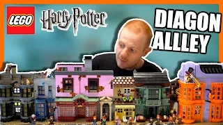 LEGO DIAGON ALLEY 2020 review (with mystery box 21!) - Harry Potter set 75978