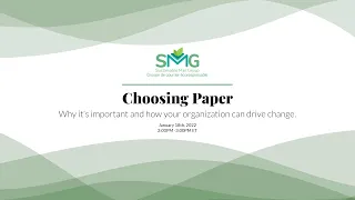 Sustainable Mail Group Paper Symposium