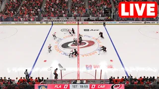 NHL LIVE🔴 Florida Panthers vs Carolina Hurricanes | Game 1 - 18th May 2023 | NHL Full Match - NHL 23