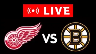 Detroit Red Wings VS Boston Bruins Live Commentary/Watch Party! Sam Smith