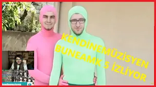 Kendine Müzisyen  Berkcan Güven buneamk5 cringeden ağladım İZLİYOR !